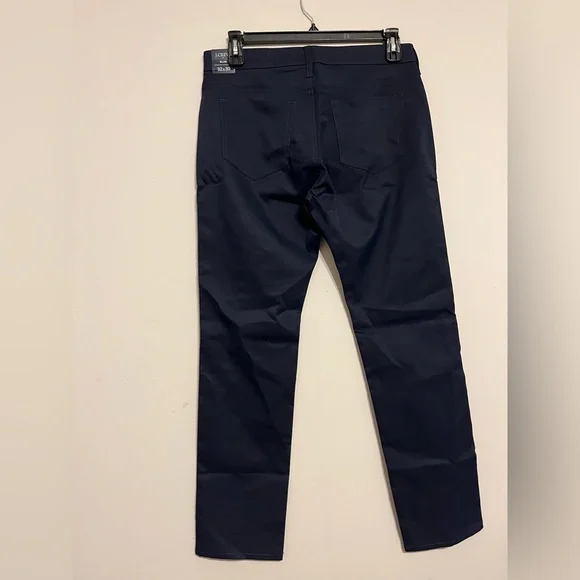 J. Crew Navy Five Pocket Tech Pants Size 32x30 - Picture 3 of 5